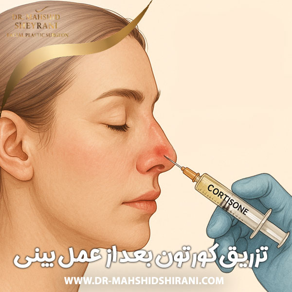 تزریق کورتون بعد از عمل بینی + دکتر مهشید شیرانی