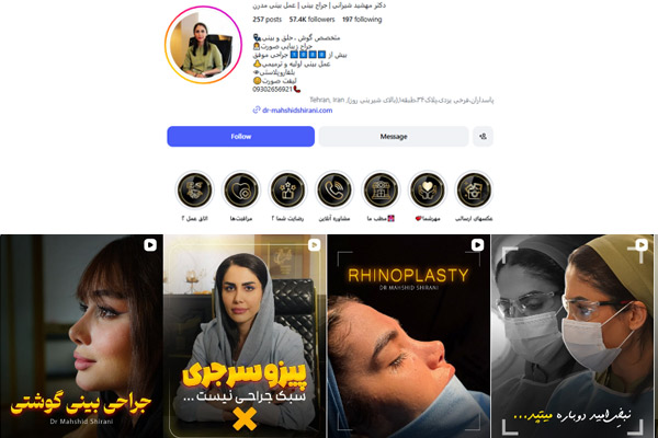 اینستاگرام دکتر مهشید شیرانی